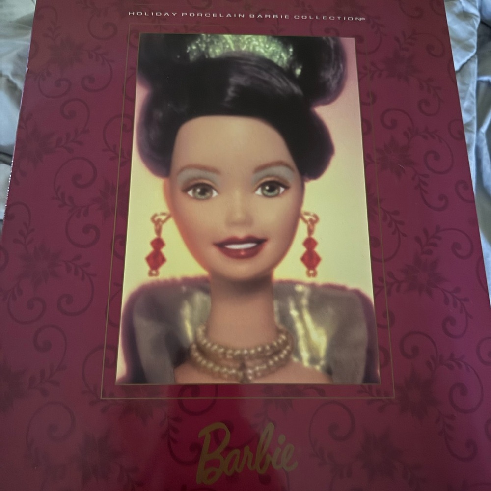 Barbie Holiday Collection Doll with Red and Gold Accents